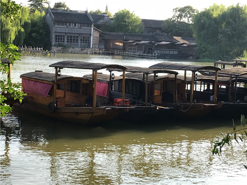 乌镇仿古观光旅游木船