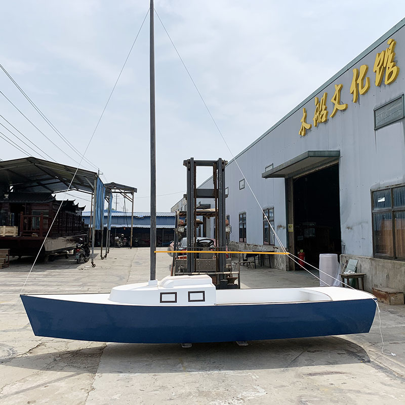五米商业道具景观装饰帆船模型
